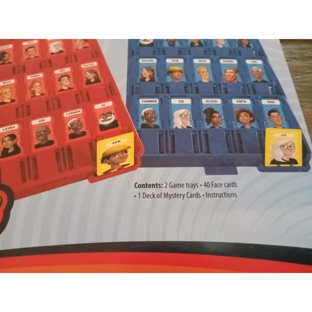 Hasbro Guess Who? Grab And Go Travel Board Game Ages 6+ NEW